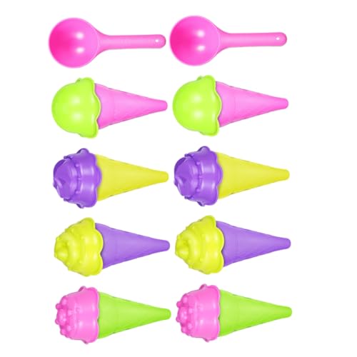 BESPORTBLE 2 Sätze Sandspielzeug Eiscreme Sandformen Kunststoff Tragbar Sommer Strand Spielset für Innen und Außen mit Verschiedenen Formen Fantasie und Einfacher BESPORTBLE 2 Sätze Sandspielzeug Eiscreme Sandformen Kunststoff Tragbar Sommer Strand Spielset für Innen und Außen mit Verschiedenen Formen Fantasie und Einfacher von BESPORTBLE