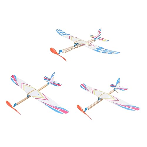 BESPORTBLE 2 Sätze Teiliges Gummiband Flugzeug Bastelset mit Vogelmotiv Buntes Kleines Bildungsflugzeug für Fördert Lernpotenzial und Kreatives BESPORTBLE 2 Sätze Teiliges Gummiband Flugzeug Bastelset mit Vogelmotiv Buntes Kleines Bildungsflugzeug für Fördert Lernpotenzial und Kreatives von BESPORTBLE