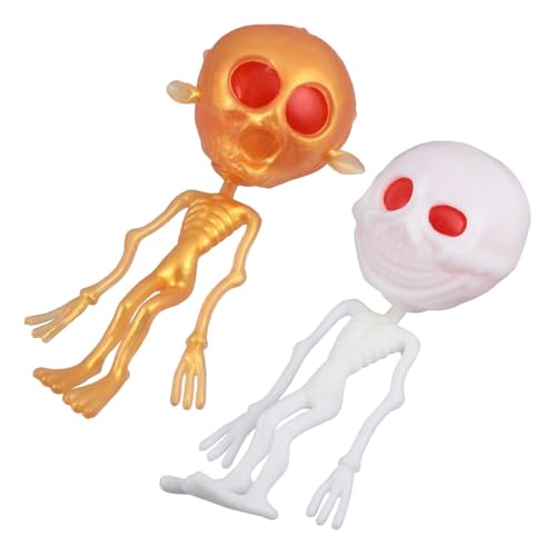 BESPORTBLE 2 Stück Biegsames Geist Halloween Party Lustige Streich Requisiten Stressabbauend und Wiederverwendbar als Partytütenfüller für Erwachsene BESPORTBLE 2 Stück Biegsames Geist Halloween Party Lustige Streich Requisiten Stressabbauend und Wiederverwendbar als Partytütenfüller für Erwachsene von BESPORTBLE