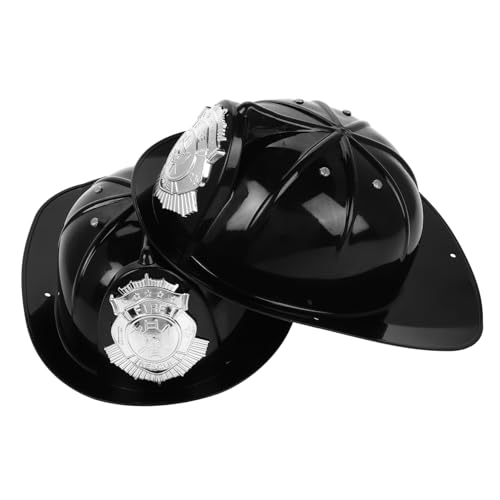 BESPORTBLE 2 Stück Feuerwehrmann Kostüm Feuerwehrhelm aus Kunststoff Realistisches Design Leicht und Bequem für Rollenspiele Partys und Geburtstage Sichere Materialien Robust und BESPORTBLE 2 Stück Feuerwehrmann Kostüm Feuerwehrhelm aus Kunststoff Realistisches Design Leicht und Bequem für Rollenspiele Partys und Geburtstage Sichere Materialien Robust und von BESPORTBLE