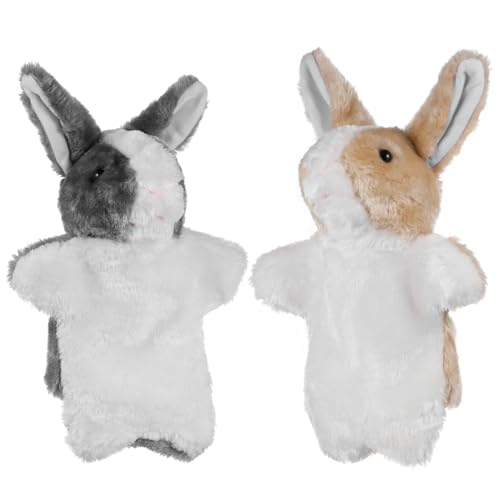 BESPORTBLE 2 Stück Hasen Handpuppen aus Hochwertigem Plüsch Interaktive Spielzeuge für Fördert Kreativität und Kommunikation für Rollenspiele und Eltern Junge Mädchen Zufällige Farbe BESPORTBLE 2 Stück Hasen Handpuppen aus Hochwertigem Plüsch Interaktive Spielzeuge für Fördert Kreativität und Kommunikation für Rollenspiele und Eltern Junge Mädchen Zufällige Farbe von BESPORTBLE