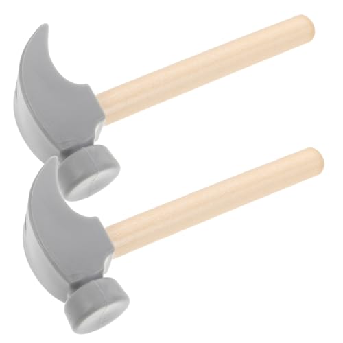 BESPORTBLE 2 Stück Holzhammer Teilig Kleine Hämmer mit Glatten Kanten Sicher für Kleinkinder Lernspielzeug Fördert Kreativität und Motorik für Jungen Mädchen BESPORTBLE 2 Stück Holzhammer Teilig Kleine Hämmer mit Glatten Kanten Sicher für Kleinkinder Lernspielzeug Fördert Kreativität und Motorik für Jungen Mädchen von BESPORTBLE