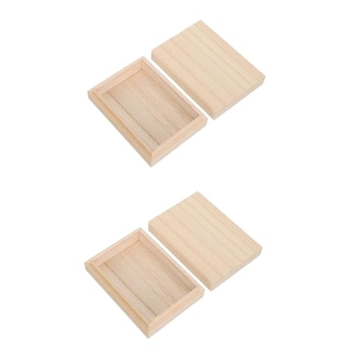 BESPORTBLE 2 Stück Pokerkarten Holzbox mit Deckel Rechteckige Kartenspiel Aufbewahrung Langlebige Versiegelte Holzkiste Kompakt Multifunktionale Spielkarten und Kleinteile Aufbewahrung BESPORTBLE 2 Stück Pokerkarten Holzbox mit Deckel Rechteckige Kartenspiel Aufbewahrung Langlebige Versiegelte Holzkiste Kompakt Multifunktionale Spielkarten und Kleinteile Aufbewahrung von BESPORTBLE