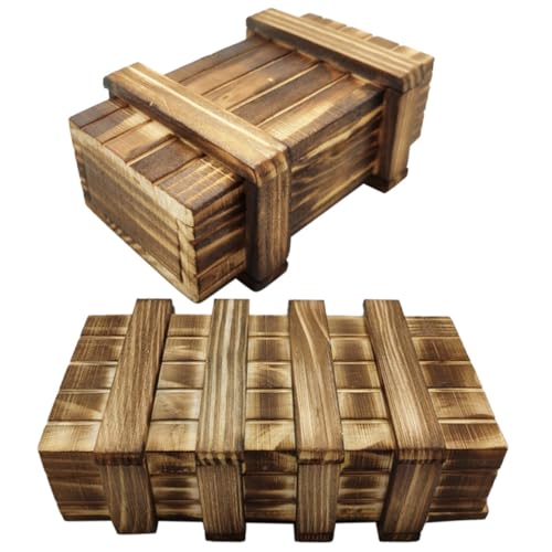 BESPORTBLE 2 Stück Puzzle Holzbox für Teiliges aus Sicherem Holz mit Verstecktem Fach Pädagogisches Denkspielzeug Problemlösung und Eltern Junge Mädchen Interaktion Verschiedene für BESPORTBLE 2 Stück Puzzle Holzbox für Teiliges aus Sicherem Holz mit Verstecktem Fach Pädagogisches Denkspielzeug Problemlösung und Eltern Junge Mädchen Interaktion Verschiedene für von BESPORTBLE