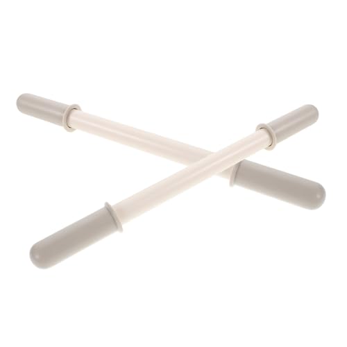 BESPORTBLE 2 Stück Schaukelpferd Griffe Kunststoff Gewindehülse Anti-rutsch Ersatzgriff Ergonomisch Sicher Passend Für Verschiedene Modelle Weiß BESPORTBLE 2 Stück Schaukelpferd Griffe Kunststoff Gewindehülse Anti-rutsch Ersatzgriff Ergonomisch Sicher Passend Für Verschiedene Modelle Weiß von BESPORTBLE