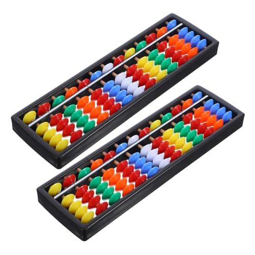 BESPORTBLE 2 Stück Teiliges Kunststoff mit Reihen und Perlen Bunter Vintage Design Rechenrahmen für Erwachsene und Langlebiges Lernspielzeug Rechenfähigkeiten BESPORTBLE 2 Stück Teiliges Kunststoff mit Reihen und Perlen Bunter Vintage Design Rechenrahmen für Erwachsene und Langlebiges Lernspielzeug Rechenfähigkeiten von BESPORTBLE