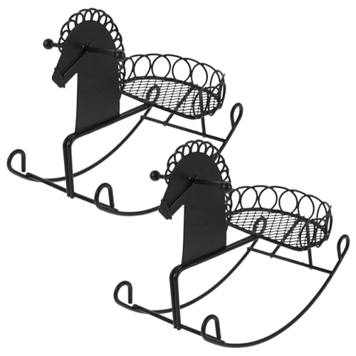 BESPORTBLE 2 Stück Teiliges Miniatur Schaukelpferd Metallspielzeug Stabile Miniaturpferde Figuren für Puppenhaus Kleine Dekoration und Fotografie Requisite Tragbar und Langlebig für Spiel und BESPORTBLE 2 Stück Teiliges Miniatur Schaukelpferd Metallspielzeug Stabile Miniaturpferde Figuren für Puppenhaus Kleine Dekoration und Fotografie Requisite Tragbar und Langlebig für Spiel und von BESPORTBLE