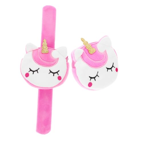 BESPORTBLE 2 Stück Unicorn Slap Bracelet Weiß Snap Armband Geldbörse für Mädchen Party Mitgebsel Hautfreundlich Weiches Material BESPORTBLE 2 Stück Unicorn Slap Bracelet Weiß Snap Armband Geldbörse für Mädchen Party Mitgebsel Hautfreundlich Weiches Material von BESPORTBLE