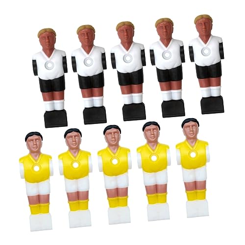 BESPORTBLE 20 STK Fußball-Maschinenpuppe Tischfußball Zubehör Tischfußball Ersatzteile Mini-Fußball Zubehör für Tischfußball Spielzeuge Tischfußballfiguren Harz Spielzeug für Fußballspieler von BESPORTBLE