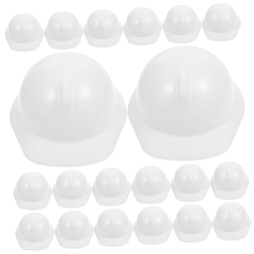 BESPORTBLE 20 Stck Teiliges Miniatur Puppen Bauhelm Realistischer Schutzhelm Sicherer und Dekorativer Mini Safety Hat für Puppen und Bastelbedarf Weiß Langlebig und Handfreundlich BESPORTBLE 20 Stck Teiliges Miniatur Puppen Bauhelm Realistischer Schutzhelm Sicherer und Dekorativer Mini Safety Hat für Puppen und Bastelbedarf Weiß Langlebig und Handfreundlich von BESPORTBLE