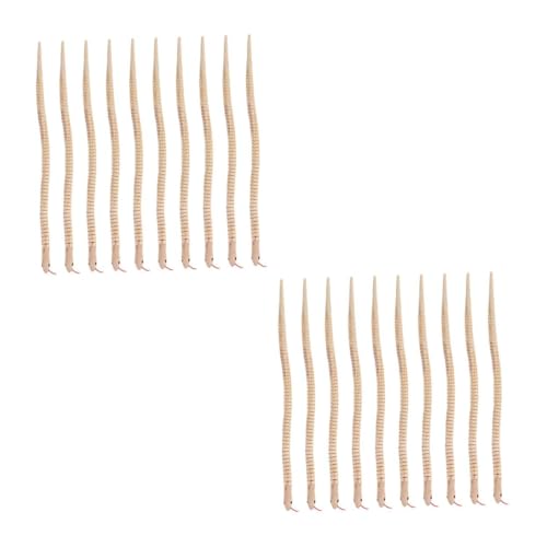 BESPORTBLE 20 Stck. Teiliges Holzschlangen Unvollendete Flexible Holzmodelle Realistische DIY Tierfiguren Halloween Dekoration Kindergeburtstags Mitbringsel BESPORTBLE 20 Stck. Teiliges Holzschlangen Unvollendete Flexible Holzmodelle Realistische DIY Tierfiguren Halloween Dekoration Kindergeburtstags Mitbringsel von BESPORTBLE