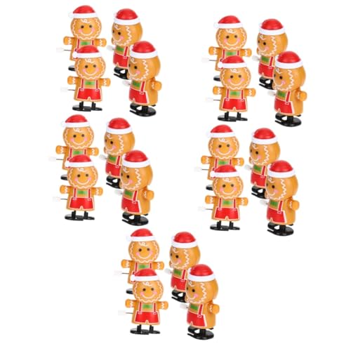 BESPORTBLE 20 Stck. -keksmännchen- Weihnachtsspielzeug Zum Aufziehen Weihnachtsspielzeug Für Klein Lebkuchen Lustig Für Aufwinden Mann Plastik BESPORTBLE 20 Stck. -keksmännchen- Weihnachtsspielzeug Zum Aufziehen Weihnachtsspielzeug Für Klein Lebkuchen Lustig Für Aufwinden Mann Plastik von BESPORTBLE