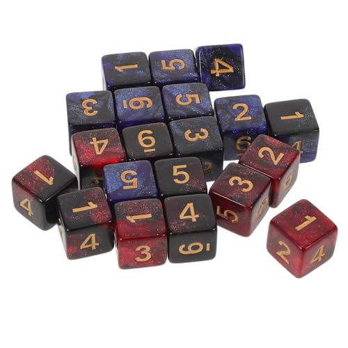 BESPORTBLE 20 Stück Brettspiel -Würfelset Würfel im Klassenzimmer Zubehör für Brettspiele d6 Würfel Acryl BESPORTBLE 20 Stück Brettspiel -Würfelset Würfel im Klassenzimmer Zubehör für Brettspiele d6 Würfel Acryl von BESPORTBLE