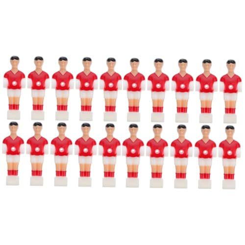 BESPORTBLE 20 Stück Fußballmaschine Spieler Kinder Fußball Kinderspielzeug Kinderfußball Sportfan Actionfiguren Tischfußball Fußball Für Kinder Tischfußball Ersatzteile Spieler Ersetzen von BESPORTBLE