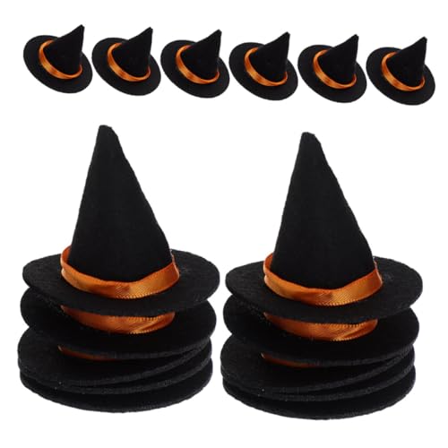 BESPORTBLE 20 Stück Teiliges Mini Halloween Filz Hexenhüte Kleine Zaubererhüte für DIY Bastelarbeiten Vielseitige Weinflaschen Partydekoration Robuste Filzmaterialien für Halloween und BESPORTBLE 20 Stück Teiliges Mini Halloween Filz Hexenhüte Kleine Zaubererhüte für DIY Bastelarbeiten Vielseitige Weinflaschen Partydekoration Robuste Filzmaterialien für Halloween und von BESPORTBLE