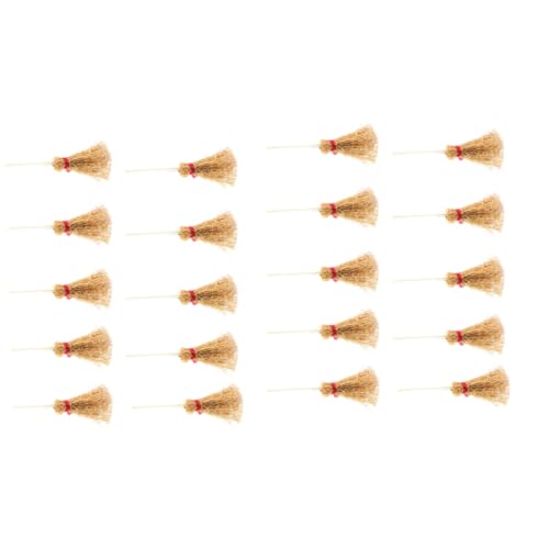 BESPORTBLE 20 Stück Teiliges Mini strohbesen Seil Langlebige Halloween hängedekoration Hexen Zauberer Kostüm Requisite Große für Hexenparty und Kostümzubehör BESPORTBLE 20 Stück Teiliges Mini strohbesen Seil Langlebige Halloween hängedekoration Hexen Zauberer Kostüm Requisite Große für Hexenparty und Kostümzubehör von BESPORTBLE