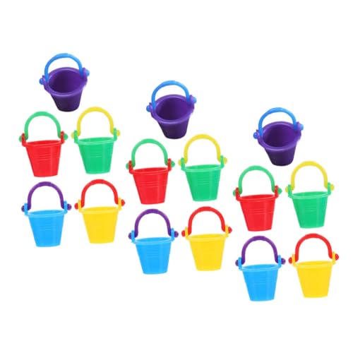 BESPORTBLE 20 Stück Teiliges Miniatur Eimer aus Kunststoff Kompakte Kleine Puppenhaus Zubehöreimer in Farben Robustes Miniatur Modell für DIY Bastelprojekte und Mini Garten Dekoration BESPORTBLE 20 Stück Teiliges Miniatur Eimer aus Kunststoff Kompakte Kleine Puppenhaus Zubehöreimer in Farben Robustes Miniatur Modell für DIY Bastelprojekte und Mini Garten Dekoration von BESPORTBLE