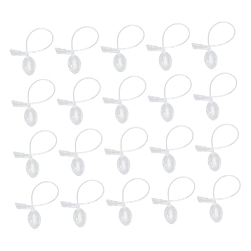 BESPORTBLE 20 Stück Transparente Bewegliche Ohrkappen aus Hochwertigem Kunststoff Praktische Tragbare Ohrmützen für DIY Accessoires und Cosplay Robust und Einfach zu Befüllen BESPORTBLE 20 Stück Transparente Bewegliche Ohrkappen aus Hochwertigem Kunststoff Praktische Tragbare Ohrmützen für DIY Accessoires und Cosplay Robust und Einfach zu Befüllen von BESPORTBLE