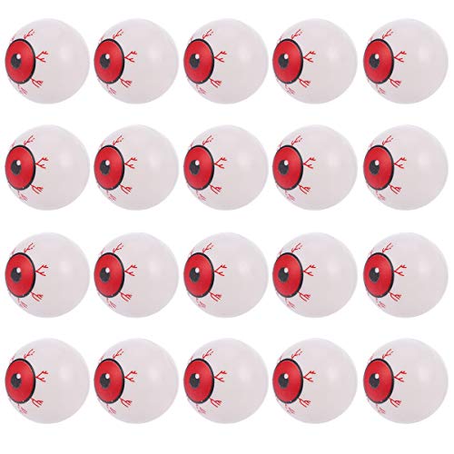 BESPORTBLE 20Pcs Halloween Simulation Rote Augen Bälle um Gruselige Blutige Augen DIY Party Dekore von BESPORTBLE