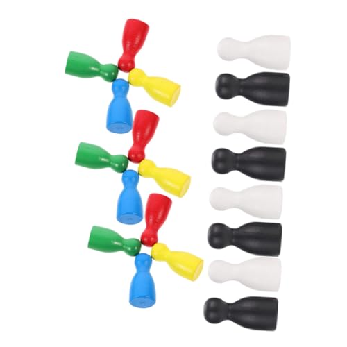 BESPORTBLE 24 Stück Teiliges Holzspiel Figuren für Brettspiele Glatte Oberfläche Leicht und Tragbar für Schach Flugschach Familien und Partyspiele BESPORTBLE 24 Stück Teiliges Holzspiel Figuren für Brettspiele Glatte Oberfläche Leicht und Tragbar für Schach Flugschach Familien und Partyspiele von BESPORTBLE