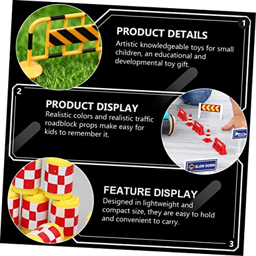 BESPORTBLE 24 Stück Teiliges Verkehrsleitkegel Spielset aus Robustem Leuchtende Straßensperren und Absperrhütchen Pädagogisches Straßenverkehrs Lernspielzeug für Verkehrsregel Erkennung BESPORTBLE 24 Stück Teiliges Verkehrsleitkegel Spielset aus Robustem Leuchtende Straßensperren und Absperrhütchen Pädagogisches Straßenverkehrs Lernspielzeug für Verkehrsregel Erkennung von BESPORTBLE