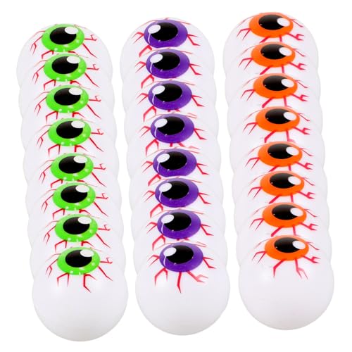 BESPORTBLE 24Stücke Halloween Augäpfel Gruselige Tischtennis Augen Lebensechte Monster Augäpfel für Halloween Dekorationen Cosplay Partys und Streich Requisiten Bunten Farben BESPORTBLE 24Stücke Halloween Augäpfel Gruselige Tischtennis Augen Lebensechte Monster Augäpfel für Halloween Dekorationen Cosplay Partys und Streich Requisiten Bunten Farben von BESPORTBLE