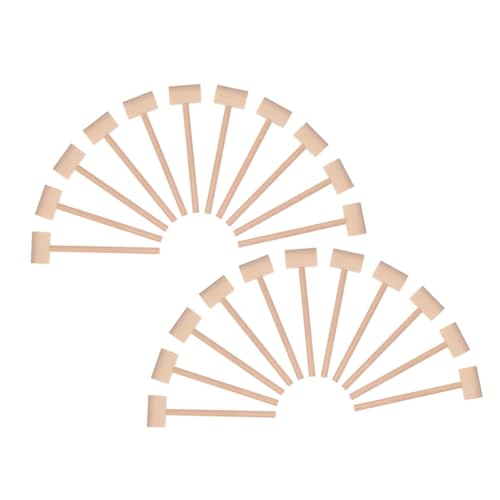 BESPORTBLE 25stücke Mini-holzhämmer Spielzeug Naturholzhämmer Für Bastelarbeiten Und Lernspiele Kleine Hämmer Für Kinderaktivitäten Und Handwerk BESPORTBLE 25stücke Mini-holzhämmer Spielzeug Naturholzhämmer Für Bastelarbeiten Und Lernspiele Kleine Hämmer Für Kinderaktivitäten Und Handwerk von BESPORTBLE