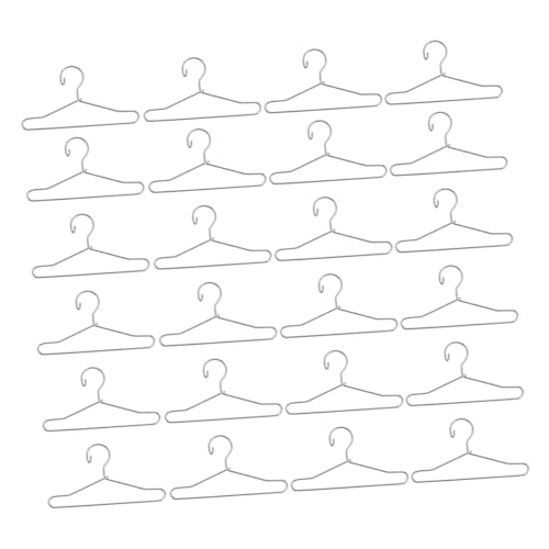 BESPORTBLE 25 Stück Teiliges Mini Metall Kleiderbügel Silberfarben Robuste Kleine Puppenkleiderbügel für Puppenhaus für Puppenkleidung und Outfit koordination bei Kindern BESPORTBLE 25 Stück Teiliges Mini Metall Kleiderbügel Silberfarben Robuste Kleine Puppenkleiderbügel für Puppenhaus für Puppenkleidung und Outfit koordination bei Kindern von BESPORTBLE