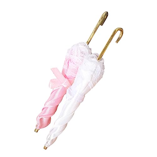 BESPORTBLE 2 Stück Kleiner Regenschirm Modell Dekorative Tiny Regenschirme für Puppenhaus und Spielzeug Simulierte Miniatur Regenschirm Spielzeug für Kinder Hausornament und Party Deko BESPORTBLE 2 Stück Kleiner Regenschirm Modell Dekorative Tiny Regenschirme für Puppenhaus und Spielzeug Simulierte Miniatur Regenschirm Spielzeug für Kinder Hausornament und Party Deko von BESPORTBLE