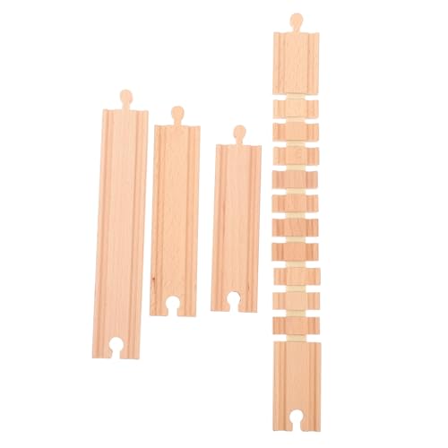 BESPORTBLE 3 Stück Holz Eisenbahn Gleis Erweiterungsset Teilig aus Sicherem Holz für Spielerischen Bauen und Trainieren der Feinmotorik Kompatibel mit Gängigen Zugspielzeugen Einfach BESPORTBLE 3 Stück Holz Eisenbahn Gleis Erweiterungsset Teilig aus Sicherem Holz für Spielerischen Bauen und Trainieren der Feinmotorik Kompatibel mit Gängigen Zugspielzeugen Einfach von BESPORTBLE
