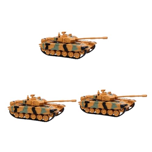 BESPORTBLE 3 Stück Militärspielzeug Panzer Modell Drehbar Langlebiger Camouflage Gelb Tank für Jungen und Mädchen Pädagogisch Lernen BESPORTBLE 3 Stück Militärspielzeug Panzer Modell Drehbar Langlebiger Camouflage Gelb Tank für Jungen und Mädchen Pädagogisch Lernen von BESPORTBLE