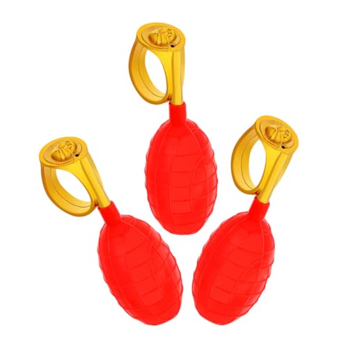 BESPORTBLE 3 Stück Rote Wassersprühringe Wasserspiele Spritzring Prank für April Fools Day Lustige Streiche Praktische Scherzartikel für Erwachsene BESPORTBLE 3 Stück Rote Wassersprühringe Wasserspiele Spritzring Prank für April Fools Day Lustige Streiche Praktische Scherzartikel für Erwachsene von BESPORTBLE