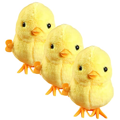 BESPORTBLE 3 Stück Teiliges Aufziehspielzeug Küken aus Weichem Plüsch Realistische Tierfiguren für Langlebig und Wiederverwendbar Lustiges Geburtstagsgeschenk für Jungen und Mädchen BESPORTBLE 3 Stück Teiliges Aufziehspielzeug Küken aus Weichem Plüsch Realistische Tierfiguren für Langlebig und Wiederverwendbar Lustiges Geburtstagsgeschenk für Jungen und Mädchen von BESPORTBLE