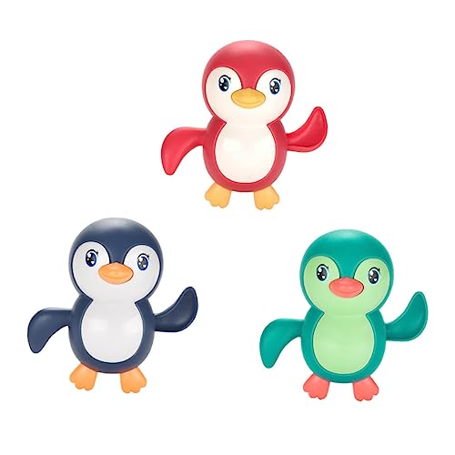 BESPORTBLE 3 Stück Teiliges Badespielzeug Kleine Aufzieh Pinguine Buntes Wasserspielzeug für Junge Mädchen Badewanne von Hand Auge koordination und Fantasie BESPORTBLE 3 Stück Teiliges Badespielzeug Kleine Aufzieh Pinguine Buntes Wasserspielzeug für Junge Mädchen Badewanne von Hand Auge koordination und Fantasie von BESPORTBLE