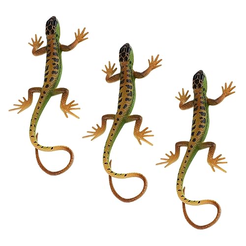 BESPORTBLE 3 Stück Teiliges Echsenfiguren Robustem Kunststoff Realistische Reptilien deko für Garten Terrasse Balkon Wetterfestes Tiermodell Pädagogisches Lernspielzeug BESPORTBLE 3 Stück Teiliges Echsenfiguren Robustem Kunststoff Realistische Reptilien deko für Garten Terrasse Balkon Wetterfestes Tiermodell Pädagogisches Lernspielzeug von BESPORTBLE