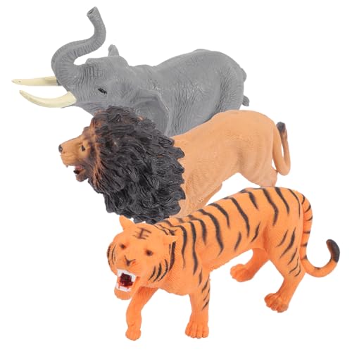 BESPORTBLE 3 Stück Teiliges Kleine Realistische Dschungeltiere Figuren Großkatze Elefant Tiger für Kleinkinder Robustes Kunststoffmodell Fördert Fantasie und Lernspiel BESPORTBLE 3 Stück Teiliges Kleine Realistische Dschungeltiere Figuren Großkatze Elefant Tiger für Kleinkinder Robustes Kunststoffmodell Fördert Fantasie und Lernspiel von BESPORTBLE
