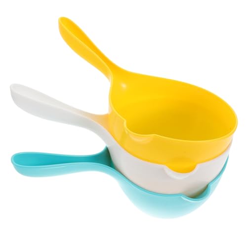 BESPORTBLE 3 Stück Teiliges Kunststoff Badewanne Wasserschöpfer mit Ergonomischem Griff Verdickt Multifunktional für Haushalt Küche Shampoo und Camping Praktische Wasserschaufel für Zuhause BESPORTBLE 3 Stück Teiliges Kunststoff Badewanne Wasserschöpfer mit Ergonomischem Griff Verdickt Multifunktional für Haushalt Küche Shampoo und Camping Praktische Wasserschaufel für Zuhause von BESPORTBLE