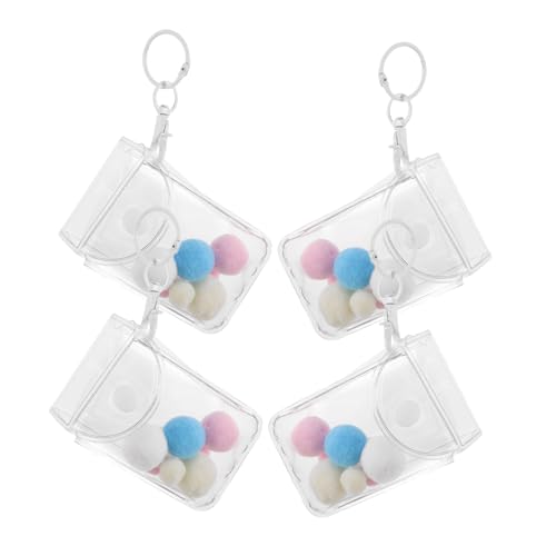 BESPORTBLE 3 Stück Transparente PVC Aufbewahrungsbeutel für Mini Figuren Kleine Handtaschen Anhänger mit Ketten Schützende Tragetaschen für Sammler von Mini Puppen BESPORTBLE 3 Stück Transparente PVC Aufbewahrungsbeutel für Mini Figuren Kleine Handtaschen Anhänger mit Ketten Schützende Tragetaschen für Sammler von Mini Puppen von BESPORTBLE