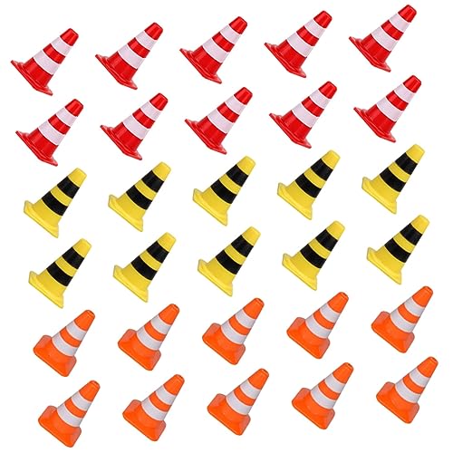 BESPORTBLE 30 Stück Teiliges Mini Verkehrshütchen aus Kunststoff Leuchtend Rot Gelb Orange Langlebig und Sicher Mini Baustellenabsperrungen für Verkehrserziehungs Spiel und Lernspielzeug BESPORTBLE 30 Stück Teiliges Mini Verkehrshütchen aus Kunststoff Leuchtend Rot Gelb Orange Langlebig und Sicher Mini Baustellenabsperrungen für Verkehrserziehungs Spiel und Lernspielzeug von BESPORTBLE
