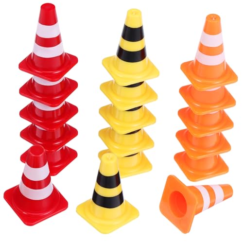 BESPORTBLE 30 Stück Teiliges Mini Verkehrskegel aus Robustem mit Realistischen Straßenmarkierungen Sicher mit Glatten Kanten Vielseitig für Lern und Spielzwecke für Verkehrserziehung und BESPORTBLE 30 Stück Teiliges Mini Verkehrskegel aus Robustem mit Realistischen Straßenmarkierungen Sicher mit Glatten Kanten Vielseitig für Lern und Spielzwecke für Verkehrserziehung und von BESPORTBLE