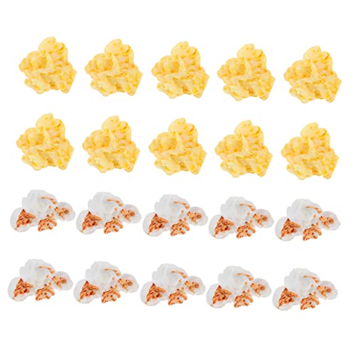BESPORTBLE 30 Stück Teiliges Popcorn Farbenfrohe Künstliche Popcorn Anhänger DIY Schmuck und Handyhüllen Zubehör Geruchlos Lebensecht für Fotografie und Bastelprojekte BESPORTBLE 30 Stück Teiliges Popcorn Farbenfrohe Künstliche Popcorn Anhänger DIY Schmuck und Handyhüllen Zubehör Geruchlos Lebensecht für Fotografie und Bastelprojekte von BESPORTBLE