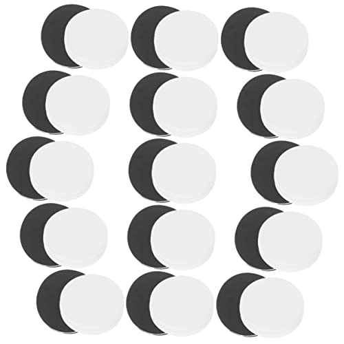 BESPORTBLE 30 Stück Teiliges Schachbrett Ersatzspielsteine Schwarz und Weiß Runde Schachfiguren Praktische Schachersatzteile Für Brettspiele Reise Geeignet BESPORTBLE 30 Stück Teiliges Schachbrett Ersatzspielsteine Schwarz und Weiß Runde Schachfiguren Praktische Schachersatzteile Für Brettspiele Reise Geeignet von BESPORTBLE