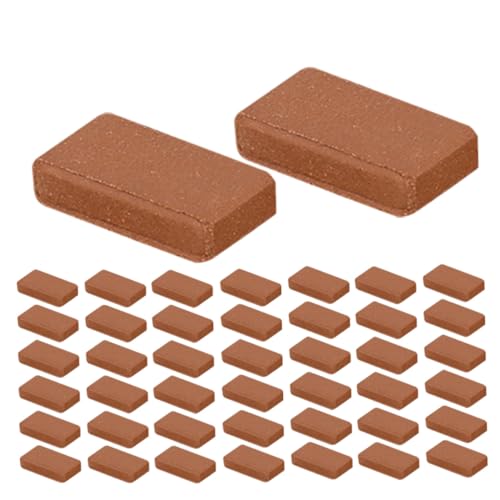 BESPORTBLE 300 Stück Maßstab Realistische Rote Mini Backsteine für Puppenhaus Landschaftsbau Detailgetreue Kleine Bausteine für Miniatur Garten Dekoration Leichtes DIY Bastelset BESPORTBLE 300 Stück Maßstab Realistische Rote Mini Backsteine für Puppenhaus Landschaftsbau Detailgetreue Kleine Bausteine für Miniatur Garten Dekoration Leichtes DIY Bastelset von BESPORTBLE