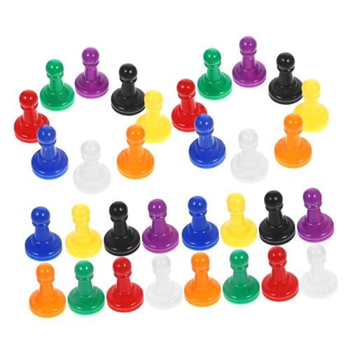 BESPORTBLE 32 Stück Teiliges Buntes Kunststoff Schachfiguren für Brettspiele Vielseitige Spielfiguren in Farben für Gesellschaftsspiele von Strategie und Spielspaß bei Partys BESPORTBLE 32 Stück Teiliges Buntes Kunststoff Schachfiguren für Brettspiele Vielseitige Spielfiguren in Farben für Gesellschaftsspiele von Strategie und Spielspaß bei Partys von BESPORTBLE