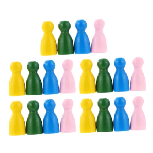 BESPORTBLE 32 Stück Teiliges Spielfiguren für Brettspiele Bunte Spielfiguren in Rot Blau Grün Gelb Geeignet für Tabletop Spiele Fördert Logisches Denken und Feinmotorik bei Kindern BESPORTBLE 32 Stück Teiliges Spielfiguren für Brettspiele Bunte Spielfiguren in Rot Blau Grün Gelb Geeignet für Tabletop Spiele Fördert Logisches Denken und Feinmotorik bei Kindern von BESPORTBLE