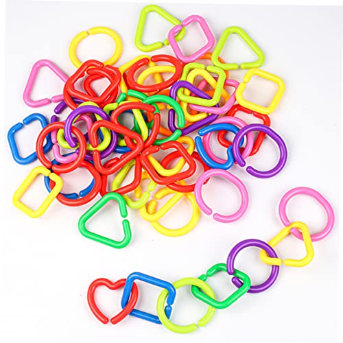 BESPORTBLE 35 Stück Teiliges Spielringe Bunte Geometrische Verbindungsringe Lernförderndes Greifspielzeug für Kleinkinder Fördert Farberkennung und Feinmotorik für Kinderwagen Hochstuhl BESPORTBLE 35 Stück Teiliges Spielringe Bunte Geometrische Verbindungsringe Lernförderndes Greifspielzeug für Kleinkinder Fördert Farberkennung und Feinmotorik für Kinderwagen Hochstuhl von BESPORTBLE