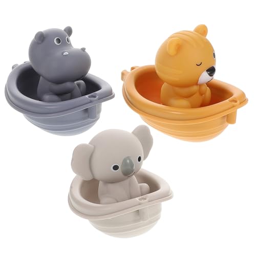 BESPORTBLE 3er Set Teiliges Stapelbares Badespielzeug für Kleinkinder Schwimmende Boote und Tier Handpuppen Koala Flusspferd Tiger Sicheres Wasserspielzeug für Mädchen und Junge Mädchen BESPORTBLE 3er Set Teiliges Stapelbares Badespielzeug für Kleinkinder Schwimmende Boote und Tier Handpuppen Koala Flusspferd Tiger Sicheres Wasserspielzeug für Mädchen und Junge Mädchen von BESPORTBLE