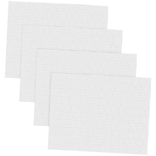 BESPORTBLE 4 Blätter DIY Holzpuzzle Blanko Puzzleteile Sicher Robust zum Ausmalen Doodle Malen Kreatives Bastelmaterial für Kreative BESPORTBLE 4 Blätter DIY Holzpuzzle Blanko Puzzleteile Sicher Robust zum Ausmalen Doodle Malen Kreatives Bastelmaterial für Kreative von BESPORTBLE