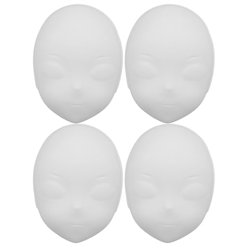 BESPORTBLE 4 DIY Blanko-Masken: Bemalbare Masken für Halloween, Karneval und Partykostüme – DIY-Partyzubehör zum Verkleiden BESPORTBLE 4 DIY Blanko-Masken: Bemalbare Masken für Halloween, Karneval und Partykostüme – DIY-Partyzubehör zum Verkleiden von BESPORTBLE