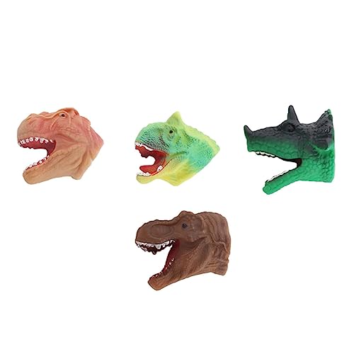 BESPORTBLE 4Stücke Teiliges Dinosaurier Kopf Fingerpuppen Kreatives Spielzeug für Junge Mädchen Interaktive Handpuppen für Geschichtenerzählen und Rollenspiele für Kindergarten und Zuhause BESPORTBLE 4Stücke Teiliges Dinosaurier Kopf Fingerpuppen Kreatives Spielzeug für Junge Mädchen Interaktive Handpuppen für Geschichtenerzählen und Rollenspiele für Kindergarten und Zuhause von BESPORTBLE